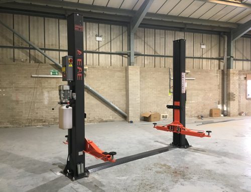 New Vehicle Lift Installation